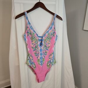 Lily Pulitzer Deep V Swimsuit